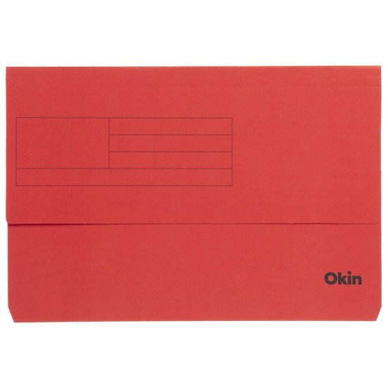 Okin Card Document Wallet FS Red Okin Card Document Wallet FS Red
