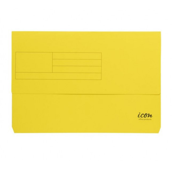 Icon Card Document Wallet FS Yellow