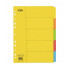 Icon Cardboard Dividers 5 Tab Coloured