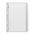 Icon Cardboard Indices with Reinforced Tabs 1-31 White
