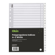 Okin PP Indices A-Z White Okin PP Indices A-Z White