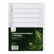 Icon PP Indices 1-10 White Icon PP Indices 1-10 White