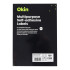 Okin Multipurpose Labels 14 Per Sheet 99.1x38.1mm, Pack of 100