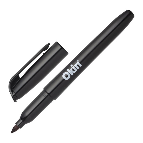 Okin Permanent Marker Pen Style Black Okin Permanent Marker Pen Style Black