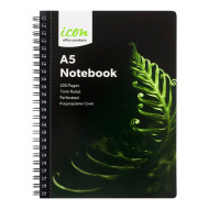 Icon Spiral Notebook A5 PP Cover 200 Page Icon Spiral Notebook A5 PP Cover 200 Page
