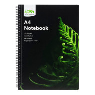 Icon Spiral Notebook A4 PP Cover 120 Page Icon Spiral Notebook A4 PP Cover 120 Page