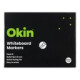 Okin Whiteboard Marker Bullet Tip Black Okin Whiteboard Marker Bullet Tip Black