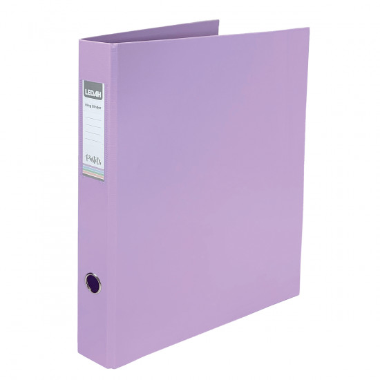 Ledah Pastels Ringbinder Purple A4 Ledah Pastels Ringbinder Purple A4