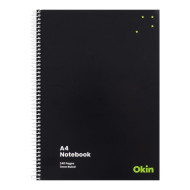 Okin Spiral Notebook A4 Soft cover 240 pg  Okin Spiral Notebook A4 Soft cover 240 pg