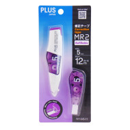 Plus MR2 Correction Tape + Refill Purple 5mmx6m WH645 Plus MR2 Correction Tape + Refill Purple 5mmx6m WH645