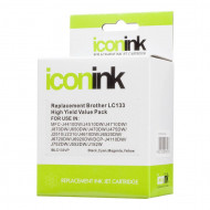 Icon Compatible Brother LC133 B/C/M/Y Value Pack