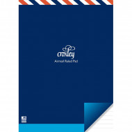 Croxley Pad Size 2 222x159mm Airmail Ruled 45 Leaf  Croxley Pad Size 2 222x159mm Airmail Ruled 45 Leaf