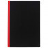 Milford Notebook FSC Mix 70 % Red & Black A6 100lf 