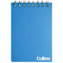 Collins Notebook Wiro Polyprop Ice Blue Top Opening 77x112 5mm Ruled 48 Leaf