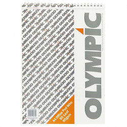 Olympic Pad A4 Wiro Office 50 Leaf 80gsm 