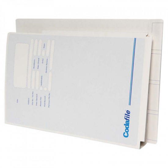 Codafile File Standard With Left Hand Pocket 15mm Expand Box 50 Codafile File Standard With Left Hand Pocket 15mm Expand Box 50