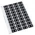 Codafile Label Numeric 4 25mm Pack 5 Sheets 