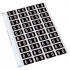 Codafile Label Numeric 6 25mm Pack 5 Sheets 