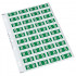 Codafile Label Alpha B 25mm Pack 5 Sheets 