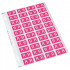 Codafile Label Alpha R 25mm Pack 5 Sheets 