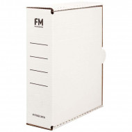 FM Storage Carton White A4 333x255x90mm 900/Pallet  FM Storage Carton White A4 333x255x90mm 900/Pallet