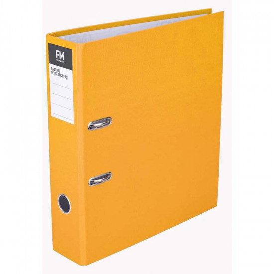 FM Binder Radofile Yellow A4 Lever Arch  FM Binder Radofile Yellow A4 Lever Arch
