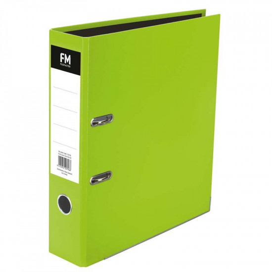 FM Binder Vivid Lime Green A4 Lever Arch  FM Binder Vivid Lime Green A4 Lever Arch