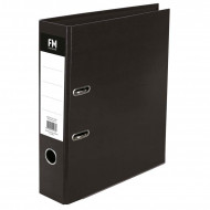 FM Binder Vivid Cat Black A4 Lever Arch 