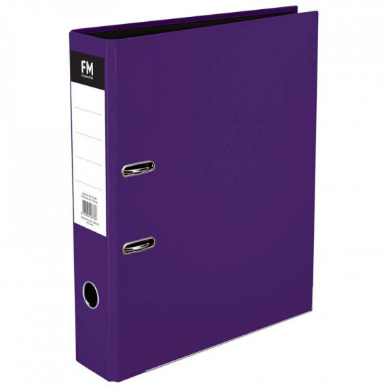 FM Binder Vivid Passion Purple Foolscap Lever Arch  FM Binder Vivid Passion Purple Foolscap Lever Arch