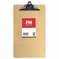 FM Clipboard Hardboard Foolscap 