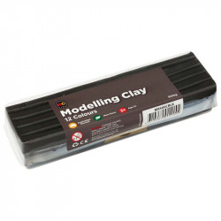 EC Modelling Clay Black 500gm  