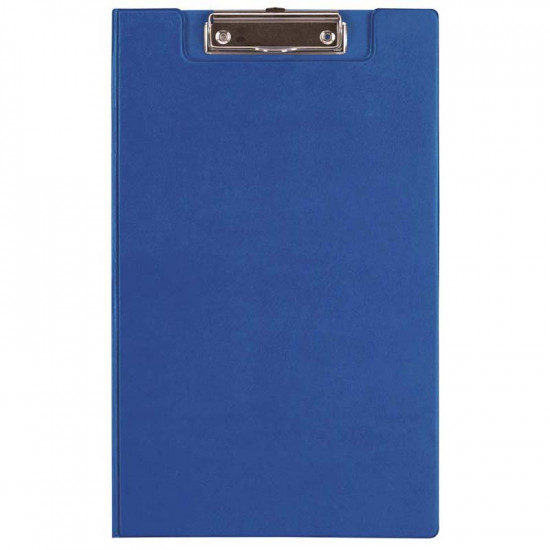 FM Clipboard Blue With Flap Foolscap  FM Clipboard Blue With Flap Foolscap