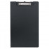 FM Clipboard Black With Flap Foolscap 