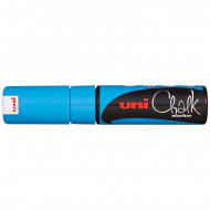 Uni Marker Chalk Light Blue Chisel Tip  Uni Marker Chalk Light Blue Chisel Tip