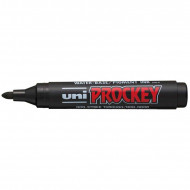 Uni Marker Prockey Marker Pm122 Black 1.2mm Bullet Tip Medium 
