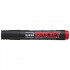 Uni Prockey Permanent Marker 5.7mm Chisel Tip Red PM-126
