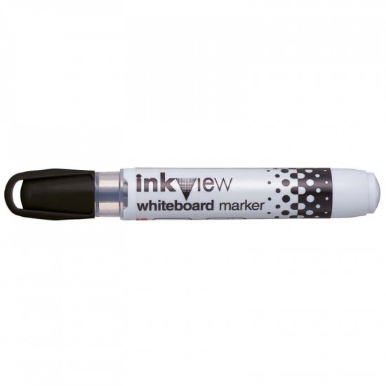 Uni Whiteboard Marker Black Pwb202 Bullet Tip Inkview  Uni Whiteboard Marker Black Pwb202 Bullet Tip Inkview
