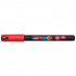 Uni Posca Marker Red 0.7mm Ultra Fine 