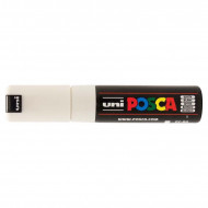 Uni Posca Marker White 8.00mm Bold Chisel PC-8K Uni Posca Marker White 8.00mm Bold Chisel PC-8K