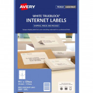 Avery Label L7169 Internet Shipping Label 99.1x139mm 4 Per Sheet 10 Pack