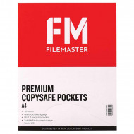 FM Pocket Copysafe A4 Premium Glass Clear 50um Box 100 
