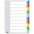 FM Indices A4 10 Tab Colour  