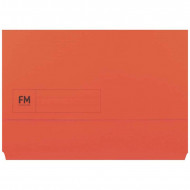 FM Document Wallet Red Foolscap  FM Document Wallet Red Foolscap