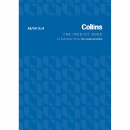 Collins Tax Invoice A6/50dlh Duplicate No Carbon Required  Collins Tax Invoice A6/50dlh Duplicate No Carbon Required