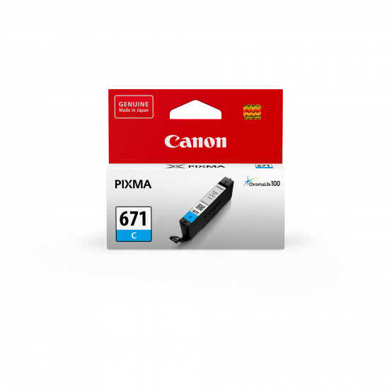Canon CLI671 Cyan Ink Cart Canon CLI671 Cyan Ink Cart