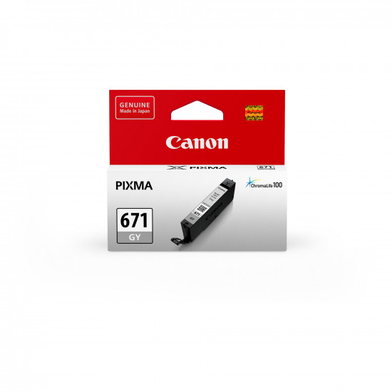 Canon CLI671 Grey Ink Cart Canon CLI671 Grey Ink Cart