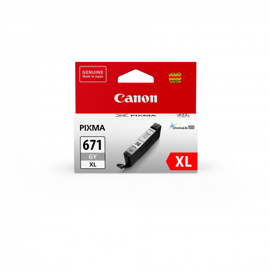 Canon CLI671XL Grey Ink Cart Canon CLI671XL Grey Ink Cart
