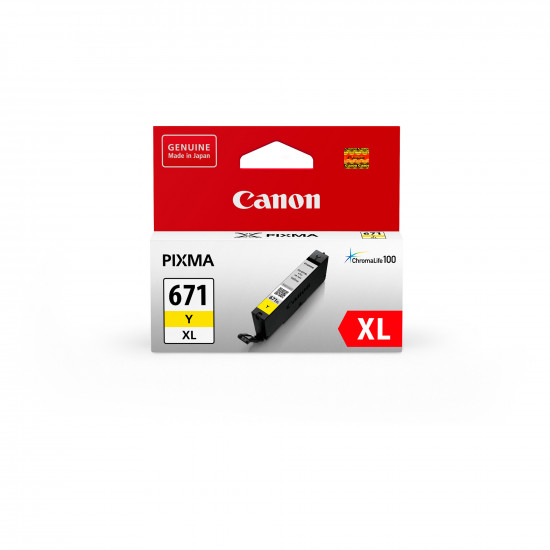 Canon CLI671XL Yellow Ink Cart Canon CLI671XL Yellow Ink Cart