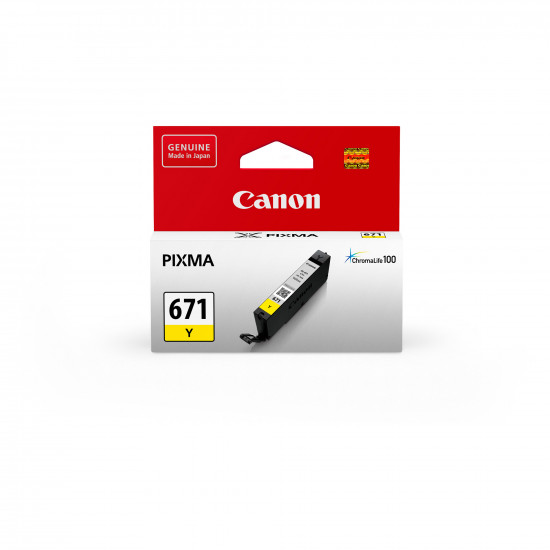Canon CLI671 Yellow Ink Cart Canon CLI671 Yellow Ink Cart