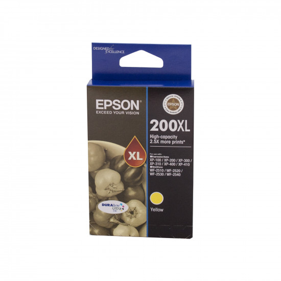 Epson 200 HY Yellow Ink Cart Epson 200 HY Yellow Ink Cart